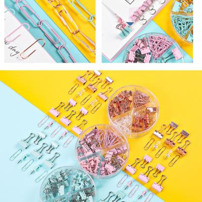 Long tail clips， metal paper clips, colorful I-pin set  - copy - copy
