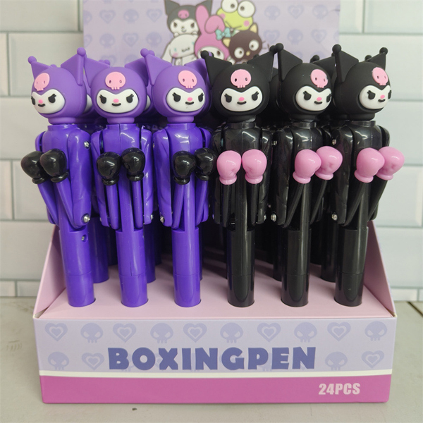 3D Kuromi  Capibara  Stitich BOXing ballpoint pen
